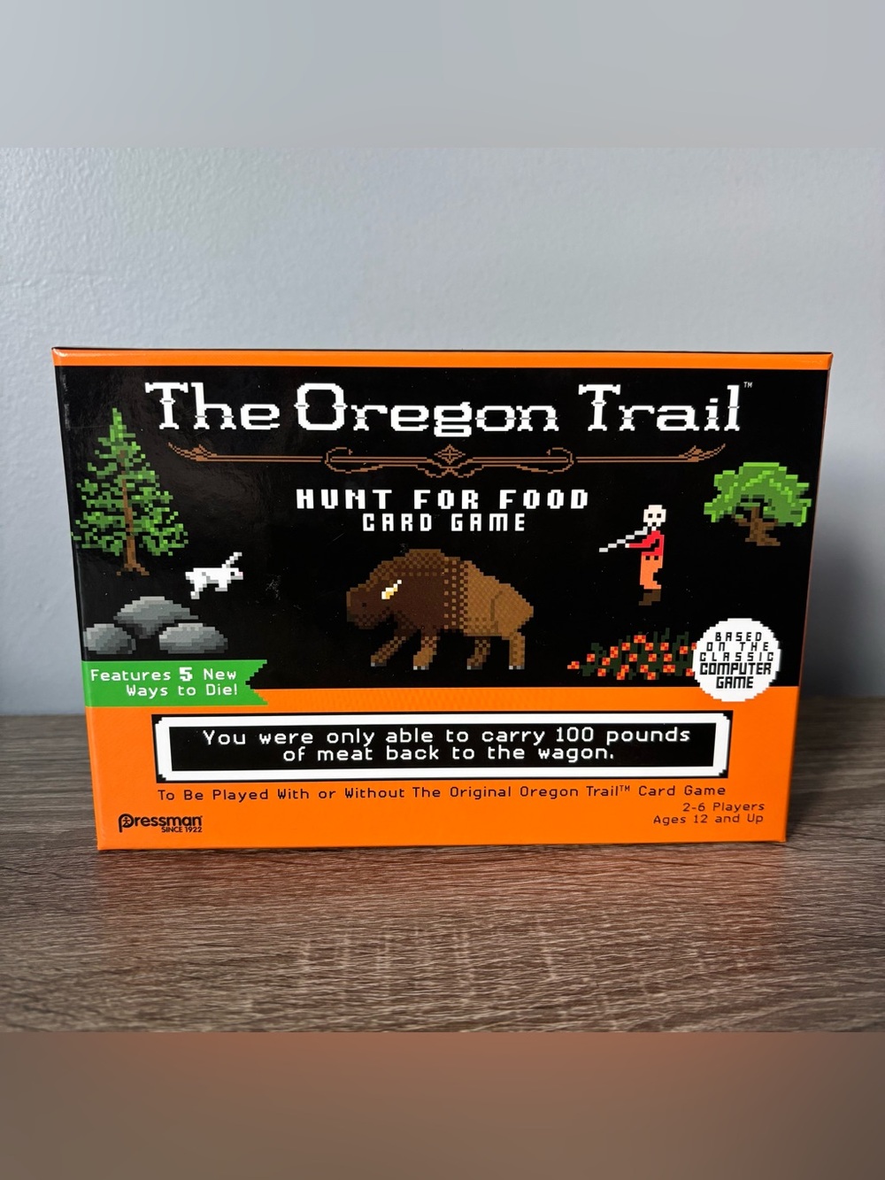 Oregon Trail Hunt for Food Card Game NEW 2-6 Players